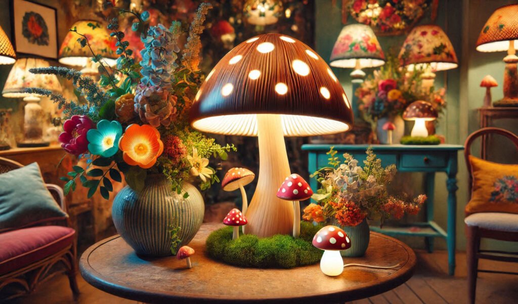 The Pottery Barn Teen Mushroom Lamp