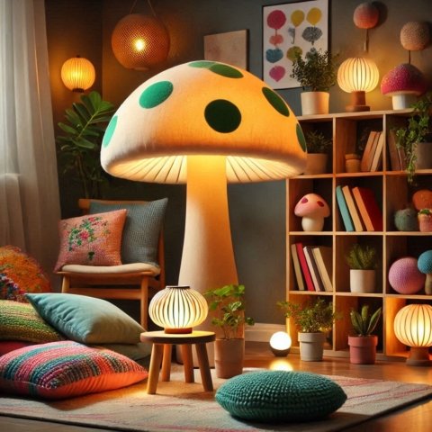 shop pottery barn teen mushroom lamp 11