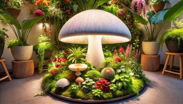 shop pottery barn teen mushroom lamp 14
