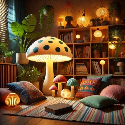 shop pottery barn teen mushroom lamp 16