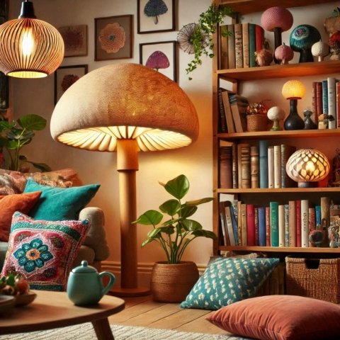 shop pottery barn teen mushroom lamp 2