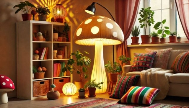 shop pottery barn teen mushroom lamp 9